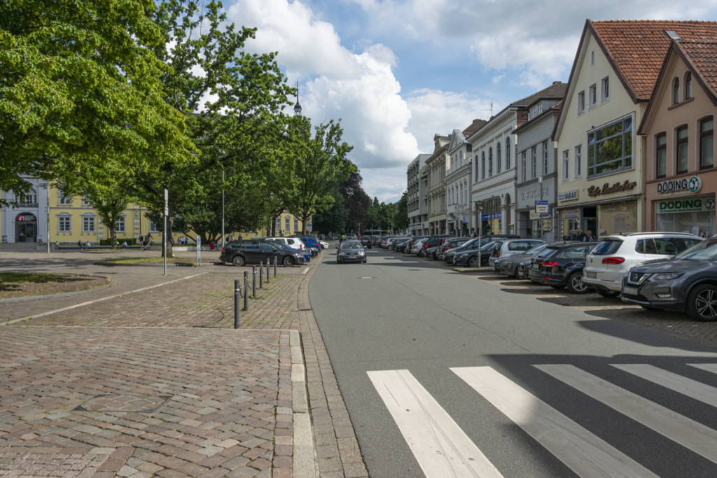 Verkehrswandel Oldenburg Schloßplatz vorher