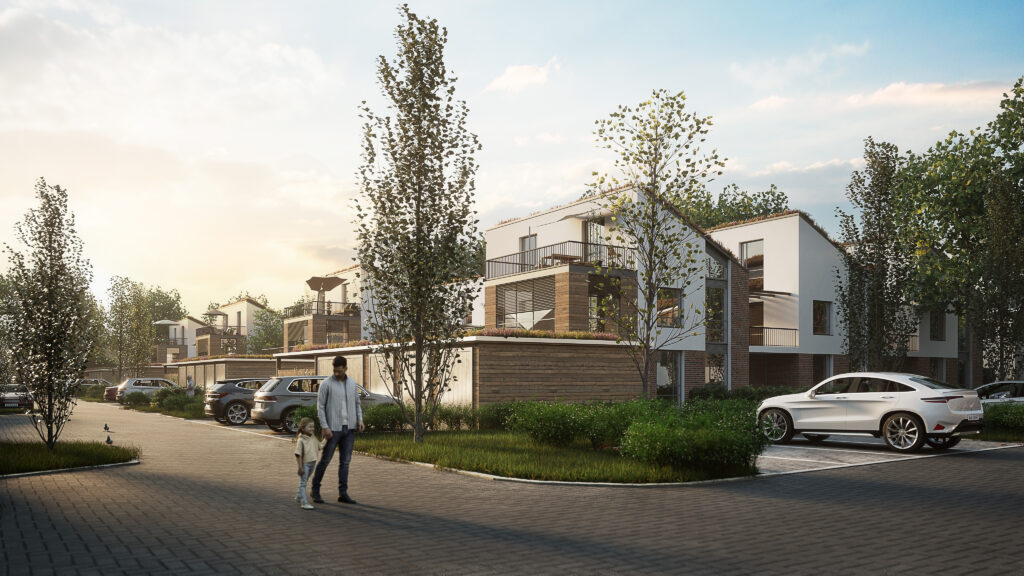 Effizienzhaus-Plus Wohnnquartier Wardenburg